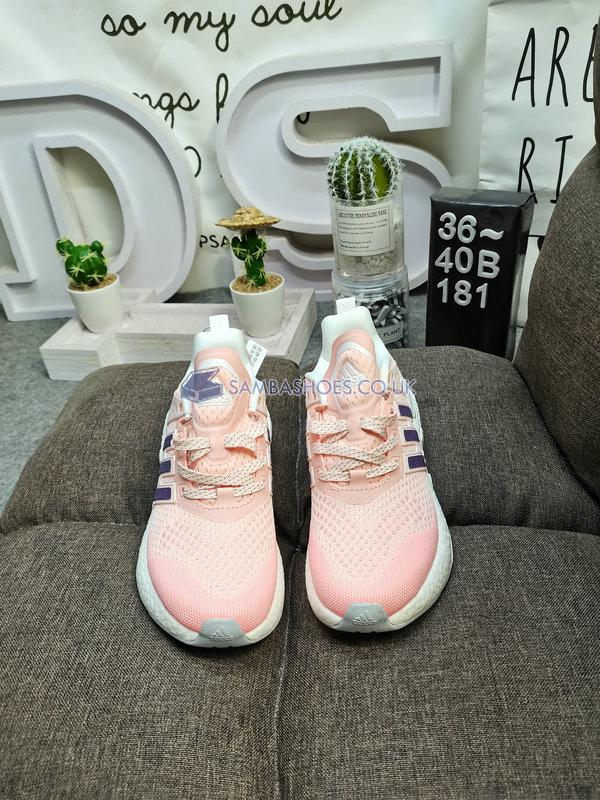 Adidas Equipment+ "Coral Pink" - Coral Pink/Cloud White/Grey Purple - H02753 Classic Running Shoes