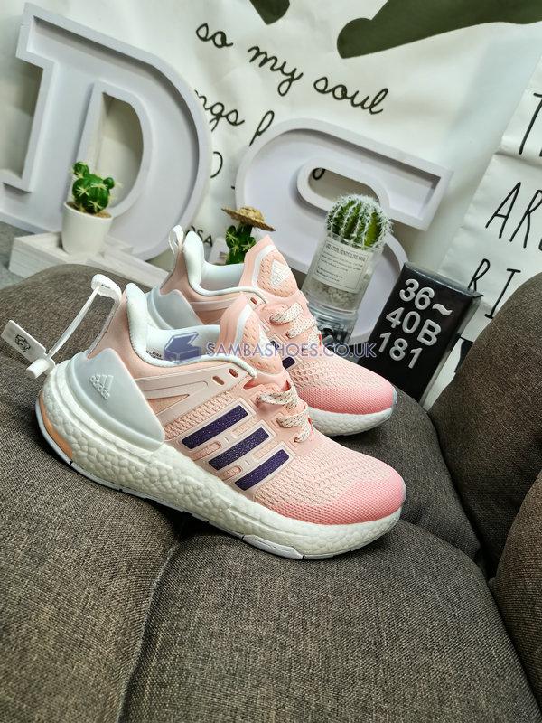 Adidas Equipment+ "Coral Pink" - Coral Pink/Cloud White/Grey Purple - H02753 Classic Running Shoes