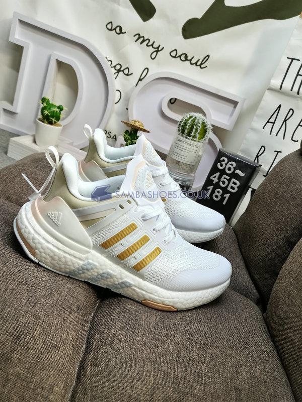 Adidas Equipment+ "White Gold" - Cloud White/Gold - GW8916 Classic Running Shoes