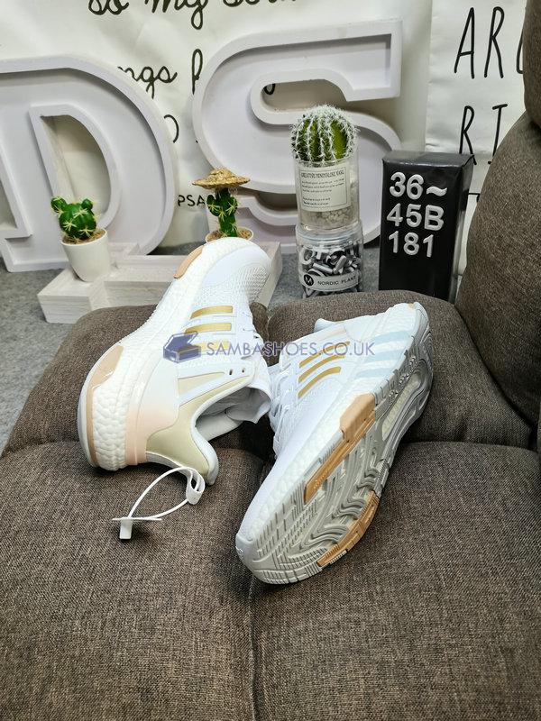 Adidas Equipment+ "White Gold" - Cloud White/Gold - GW8916 Classic Running Shoes