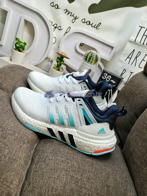 Adidas Equipment+ "White Pulse Aqua" - Cloud White/Cloud White/Pulse Aqua - GW5836 Classic Running Shoes