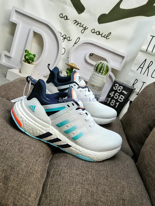 Adidas Equipment+ "White Pulse Aqua" - Cloud White/Cloud White/Pulse Aqua - GW5836 Classic Running Shoes