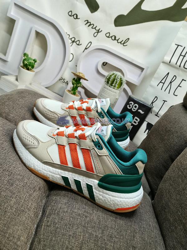 Adidas Equipment+ "Gray Orange Green" - Gray/Orange/Green - ID4163 Classic Running Shoes