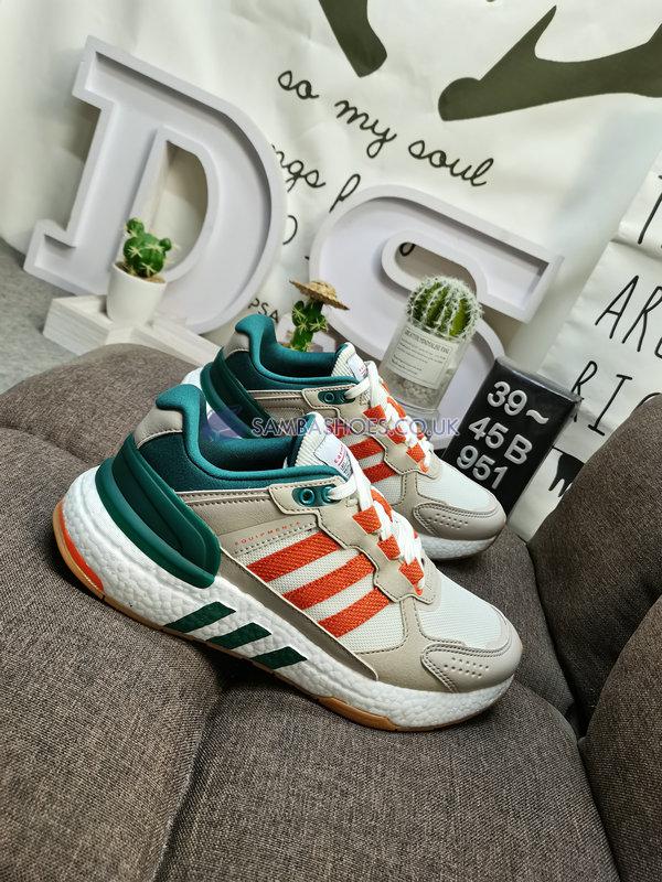 Adidas Equipment+ "Gray Orange Green" - Gray/Orange/Green - ID4163 Classic Running Shoes