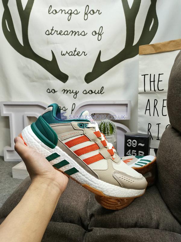 Adidas Equipment+ "Gray Orange Green" - Gray/Orange/Green - ID4163 Classic Running Shoes