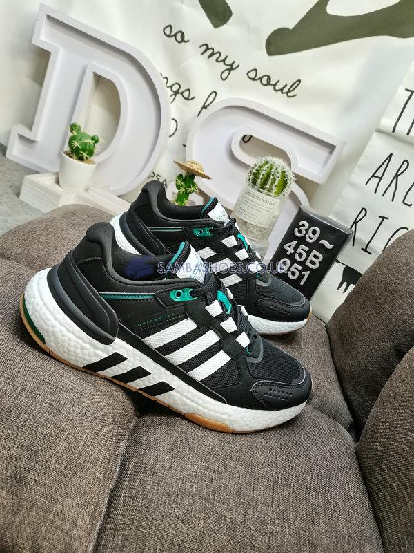 Adidas Equipment+ "Black White Green" - Black/White/Green - ID4166 Classic Running Shoes