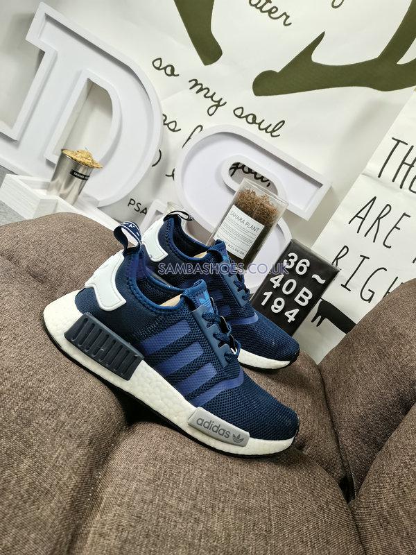 Adidas NMD_R1 "Collegiate Navy" - Collegiate Navy/Collegiate Navy/Footwear White - S79161 Classic Originals Shoes