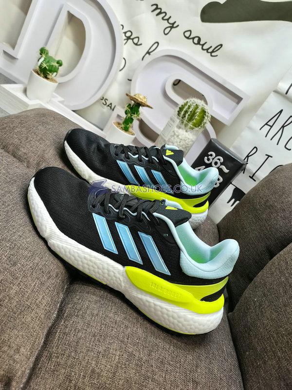 Adidas Solarboost 5 "Core Black Lucid Lemon" - Core Black/Wonder Blue/Lucid Lemon - IF4848 Classic Running Shoes