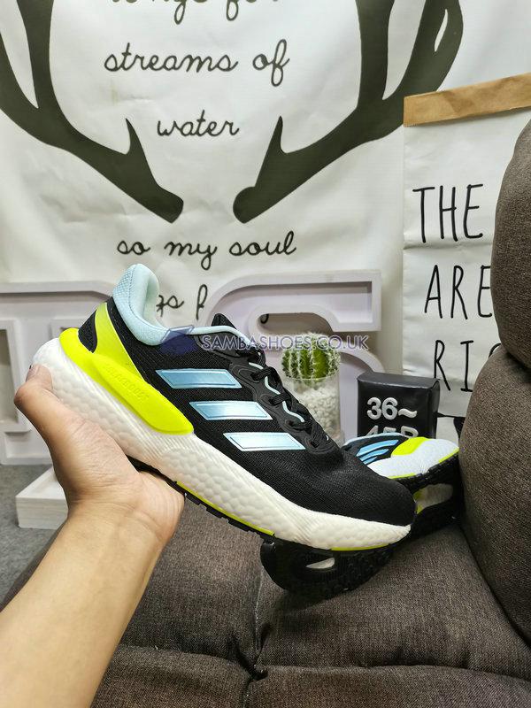 Adidas Solarboost 5 "Core Black Lucid Lemon" - Core Black/Wonder Blue/Lucid Lemon - IF4848 Classic Running Shoes