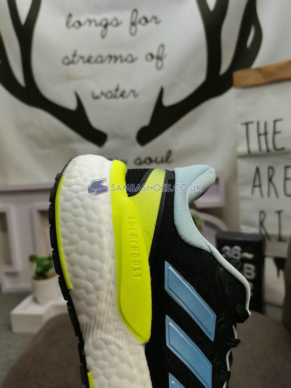 Adidas Solarboost 5 "Core Black Lucid Lemon" - Core Black/Wonder Blue/Lucid Lemon - IF4848 Classic Running Shoes