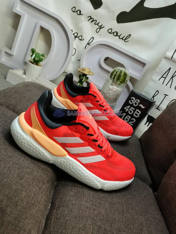 Adidas Solarboost 5 "Solar Red" - Solar Red/Cloud White/Acid Orange - GV9137 Classic Running Shoes