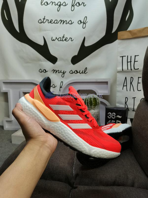 Adidas Solarboost 5 "Solar Red" - Solar Red/Cloud White/Acid Orange - GV9137 Classic Running Shoes