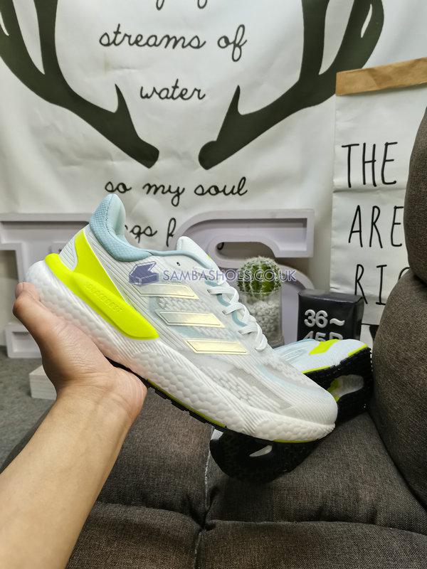 Adidas Solarboost 5 "Crystal White Lucid Lemon" - Crystal White/Crystal White/Lucid Lemon - IF4846 Classic Running Shoes