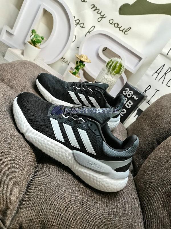 Adidas Solarboost 5 "Black White" - Core Black/Cloud White/Grey Two - HP5664 Classic Running Shoes