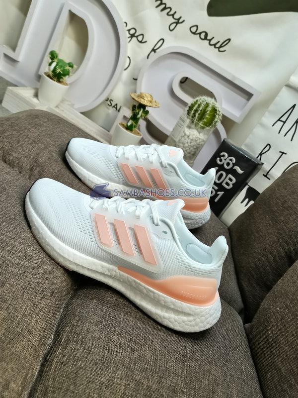 Adidas Pureboost 23 "White Pink" - Cloud White/Wonder Quartz/Core Black - IF2392 Classic Running Shoes