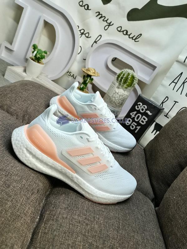 Adidas Pureboost 23 "White Pink" - Cloud White/Wonder Quartz/Core Black - IF2392 Classic Running Shoes