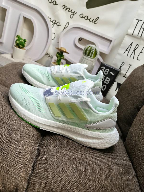 Adidas PureBoost 22 "White Beam Green" - Cloud White/Cloud White/Beam Green - GZ5175 Classic Running Shoes