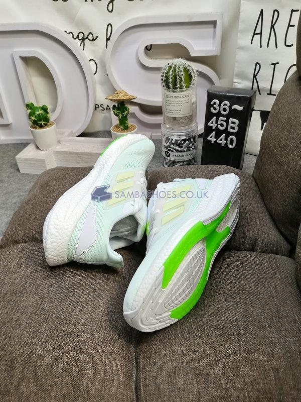 Adidas PureBoost 22 "White Beam Green" - Cloud White/Cloud White/Beam Green - GZ5175 Classic Running Shoes