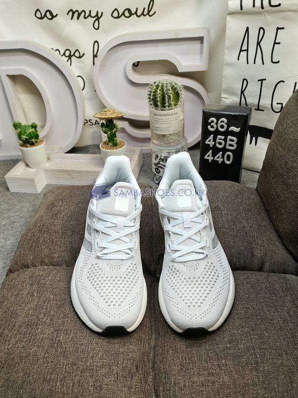 Adidas PureBoost 22 "White Silver Metallic" - Cloud White/Silver Metallic/Core Black - GW0906 Classic Running Shoes