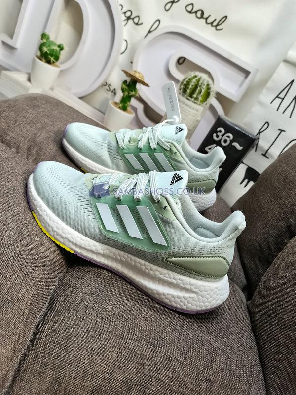 Adidas PureBoost 22 "Linen Green" - Linen Green/Cloud White/Magic Lime - HQ1465 Classic Running Shoes