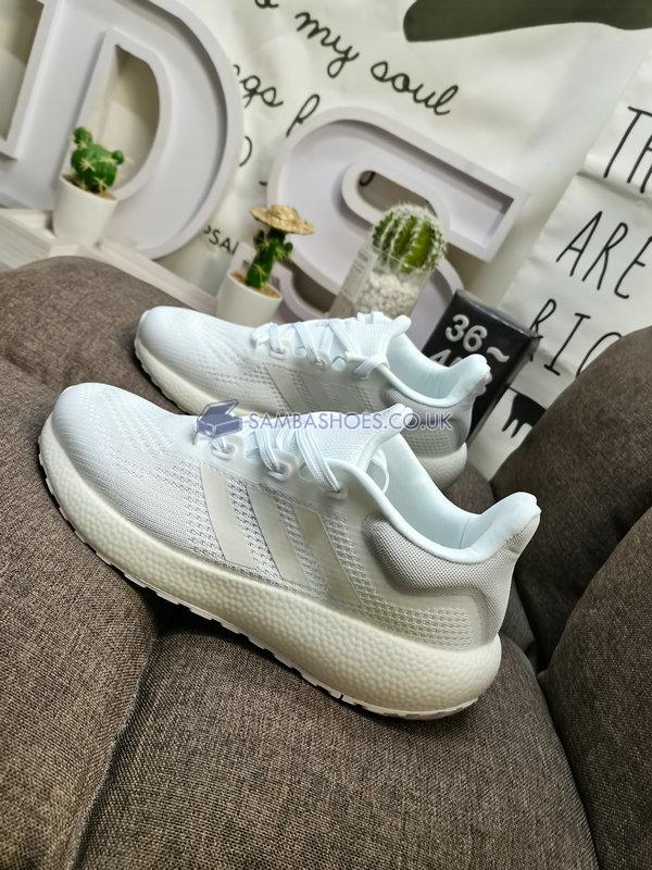 Adidas PureBoost 22 "White Reflective" - Cloud White/Cloud White/Core Black - GW8591 Classic Running Shoes