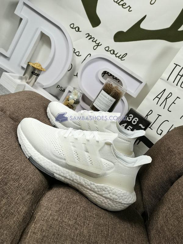 Adidas UltraBoost 21 "Cloud White" - Cloud White/Cloud White/Grey Three - FY0379 Classic Running Shoes