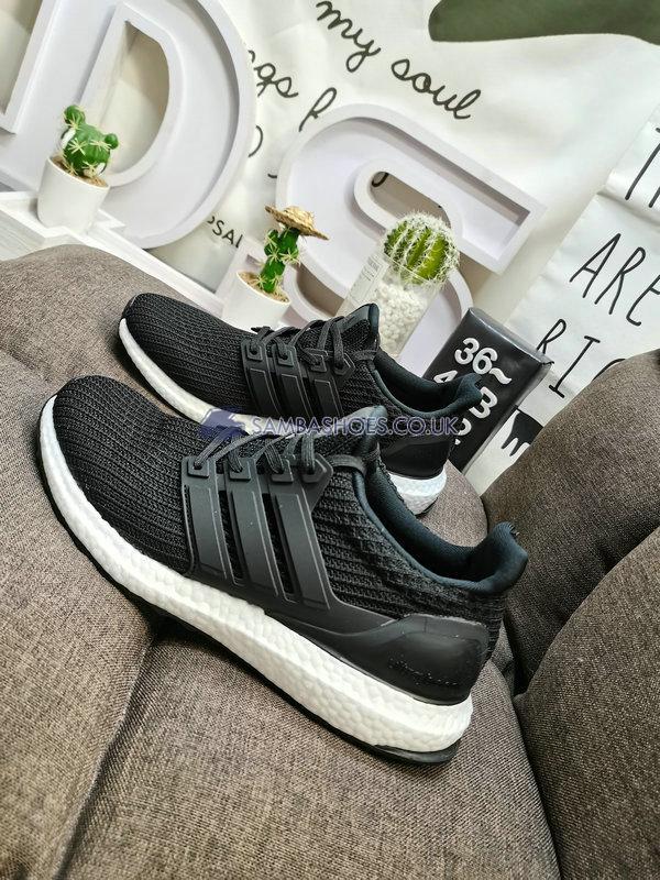 Adidas UltraBoost 4.0 "Core Black" - Core Black/White - BB6166 Classic Running Shoes