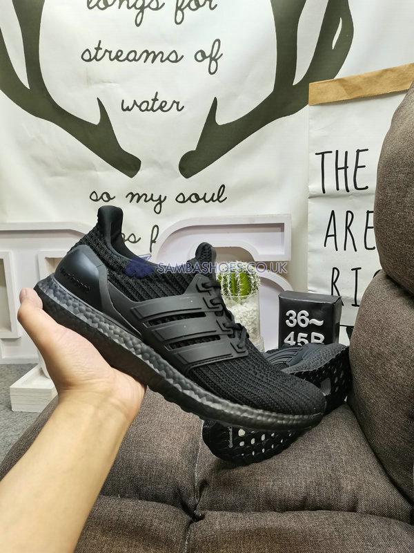 Adidas UltraBoost 4.0 "Triple Black" - Core Black/Core Black - FW5712 Classic Running Shoes