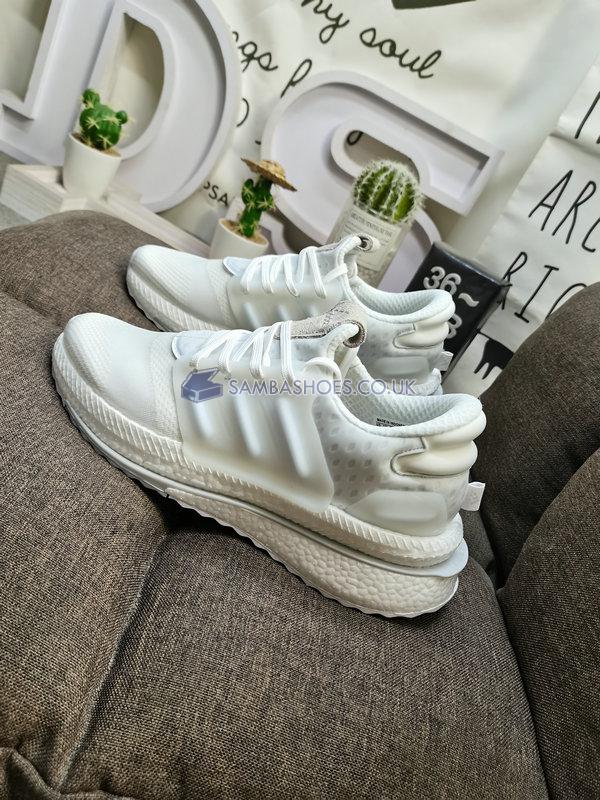 Adidas X_PLRBOOST "Triple White" - Cloud White/Crystal White/Cloud White - HP3130 Classic Running Shoes