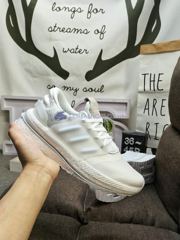 Adidas X_PLRBOOST "Triple White" - Cloud White/Crystal White/Cloud White - HP3130 Classic Running Shoes