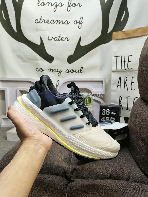 Adidas X_PLRBOOST "Chalk Pale Yellow" - Chalk White/Core Black/Off White - HP3132 Classic Running Shoes