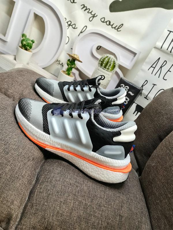 Adidas X_PLRBOOST "Carbon Screaming Orange" - Carbon/Off White/Screaming Orange - HP3144 Classic Running Shoes