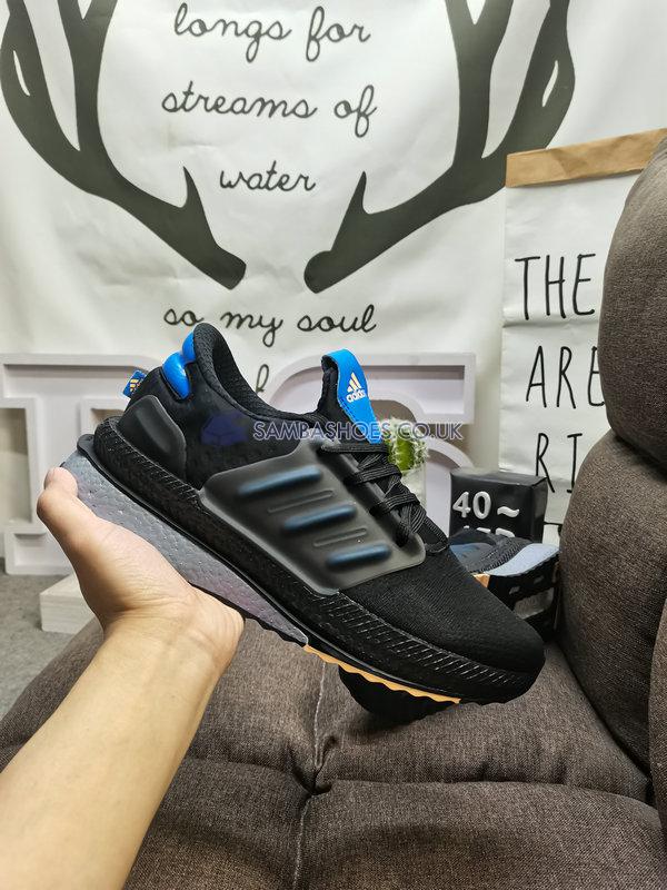 Adidas X_PLRBOOST "Black Bright Royal" - Core Black/Bright Royal/Acid Orange - ID9598 Classic Running Shoes