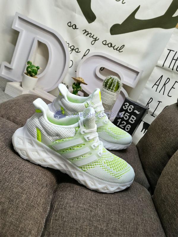 Adidas UltraBoost Web DNA "Dash Grey Pulse Lime" - Dash Grey/Cloud White/Pulse Lime - GZ1594 Classic Running Shoes