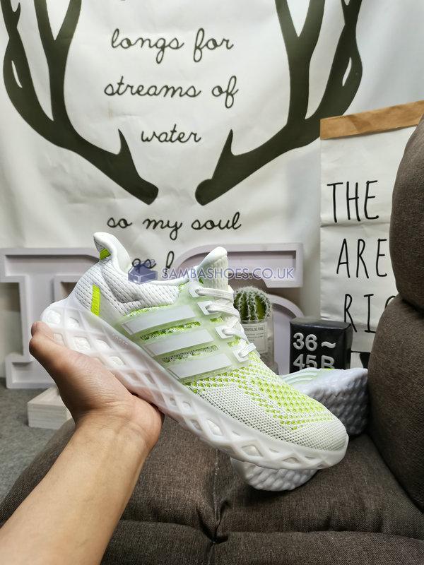 Adidas UltraBoost Web DNA "Dash Grey Pulse Lime" - Dash Grey/Cloud White/Pulse Lime - GZ1594 Classic Running Shoes