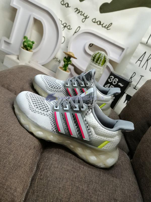 Adidas UltraBoost Web DNA "Grey Turbo" - Grey Three/Crystal White/Turbo - GZ3680 Classic Running Shoes