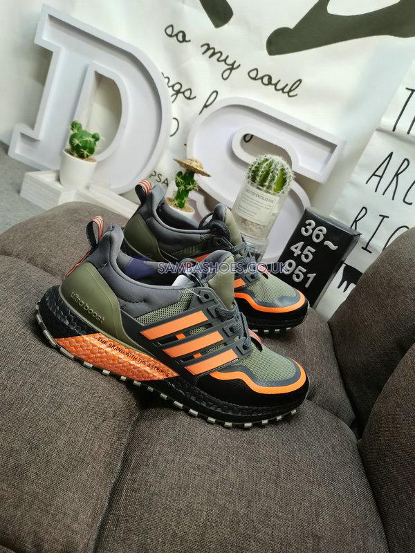 Adidas UltraBoost All Terrain "Olive Green Orange" - Olive Green/Core Black/Orange - H67359 Classic Running Shoes