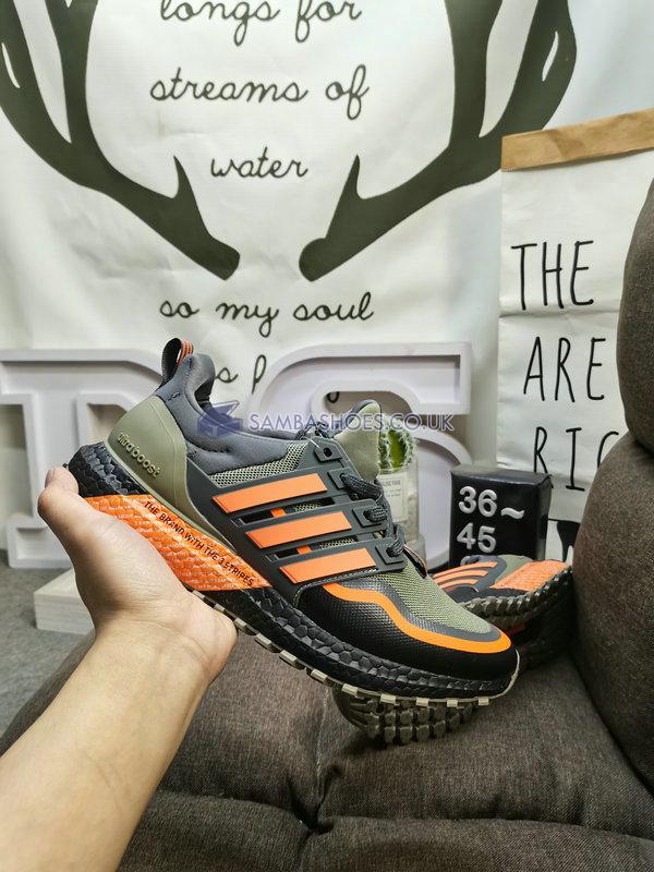 Adidas UltraBoost All Terrain "Olive Green Orange" - Olive Green/Core Black/Orange - H67359 Classic Running Shoes