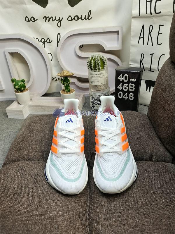 Adidas UltraBoost Light "White Orange" - White/Orange/Green - HQ8596-1 Classic Running Shoes