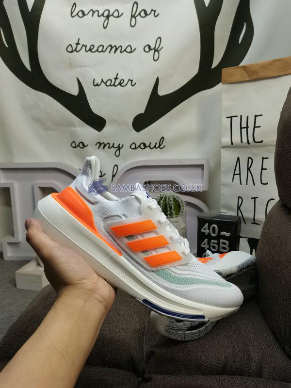 Adidas UltraBoost Light "White Orange" - White/Orange/Green - HQ8596-1 Classic Running Shoes