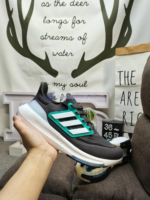 Adidas UltraBoost Light "Carbon Court Green" - Carbon/Blue Dawn/Court Green - HQ6342 Classic Running Shoes