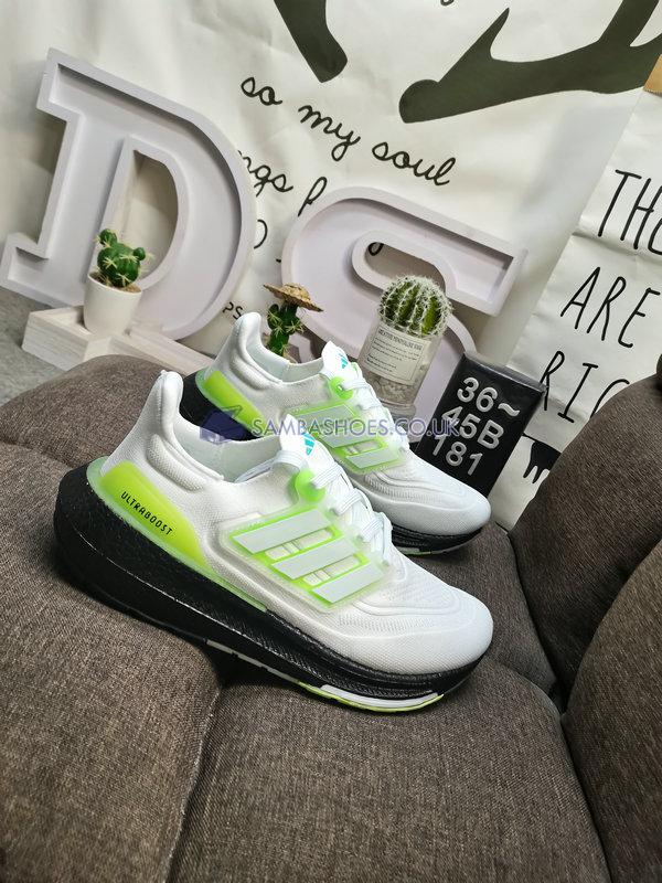 Adidas UltraBoost Light "White Lemon Green Black" - White/Lemon Green/Black - HQ6348-1 Classic Running Shoes