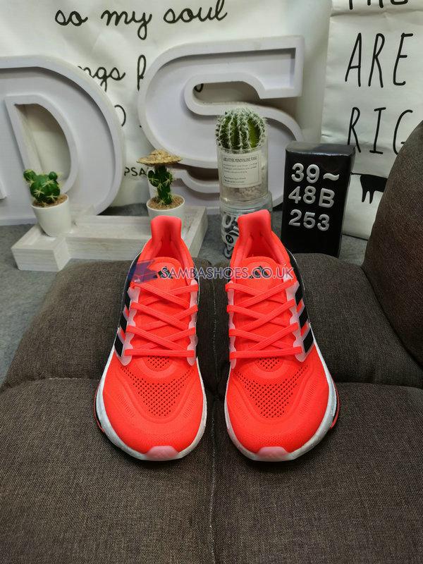 Adidas UltraBoost Light "Solar Red Black" - Solar Red/Core Black/Cloud White - HQ6341 Classic Running Shoes