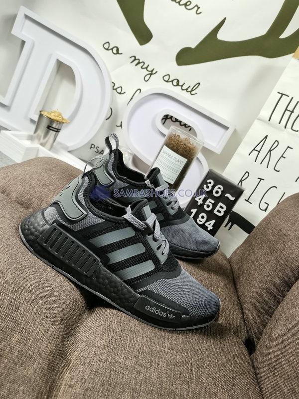 Adidas NMD_R1 "Grey Black" - Grey/Grey/Core Black - FV1733 Classic Originals Shoes