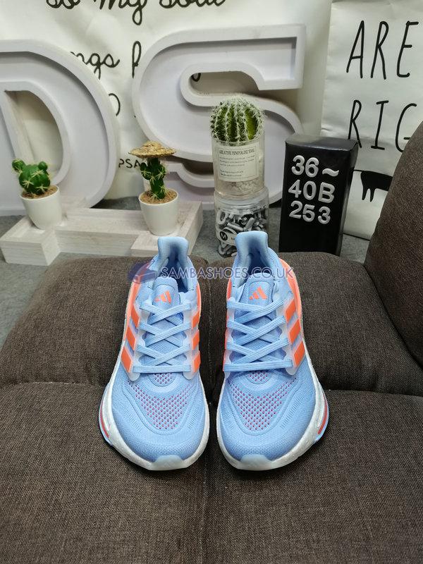 Adidas UltraBoost Light "Blue Dawn Coral" - Blue Dawn/Coral Fusion/Blue Fusion - HQ6347 Classic Running Shoes