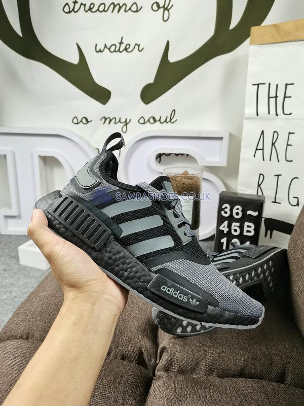 Adidas NMD_R1 "Grey Black" - Grey/Grey/Core Black - FV1733 Classic Originals Shoes