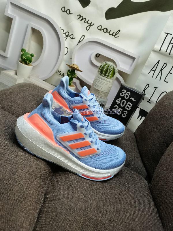 Adidas UltraBoost Light "Blue Dawn Coral" - Blue Dawn/Coral Fusion/Blue Fusion - HQ6347 Classic Running Shoes