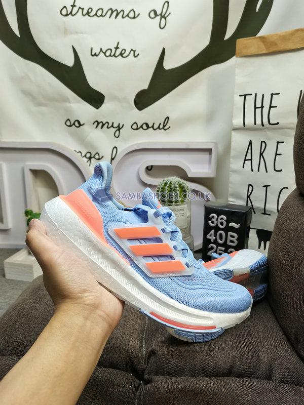 Adidas UltraBoost Light "Blue Dawn Coral" - Blue Dawn/Coral Fusion/Blue Fusion - HQ6347 Classic Running Shoes