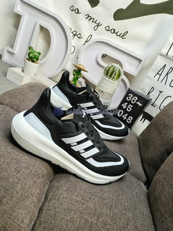 Adidas UltraBoost Light "Black White" - Core Black/Cloud White/Core Black - HQ6340 Classic Running Shoes