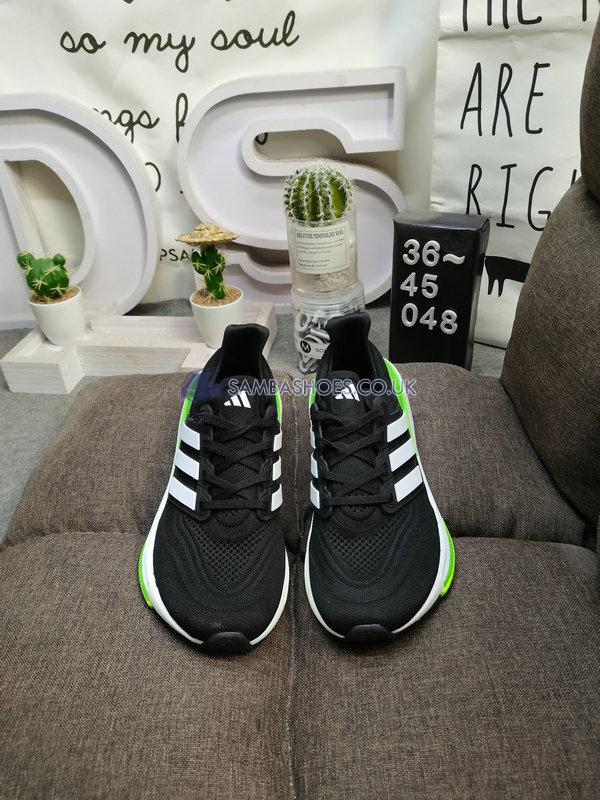 Adidas UltraBoost Light "Black White Solar Green" - Core Black/Cloud White/Solar Green - IE1759-1 Classic Running Shoes